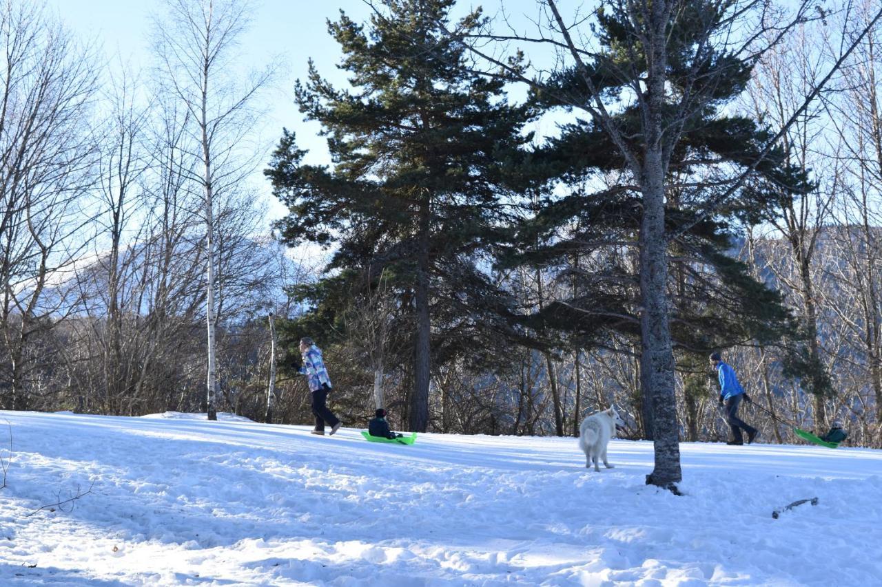 Gite Au Printemps Japonais, Petit Train De La Mure, Parc Des Ecrins Pierre-Chatel Exterior foto